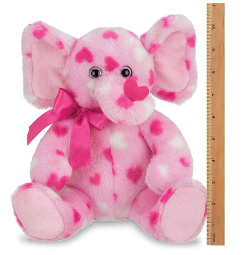 Custom Made Plush Toy Plush Valentine Elephant