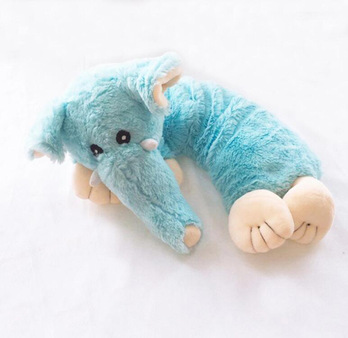 microwave heated plush animal group toy with 