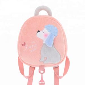 New type small toddler kids cute plush school backpack bag 