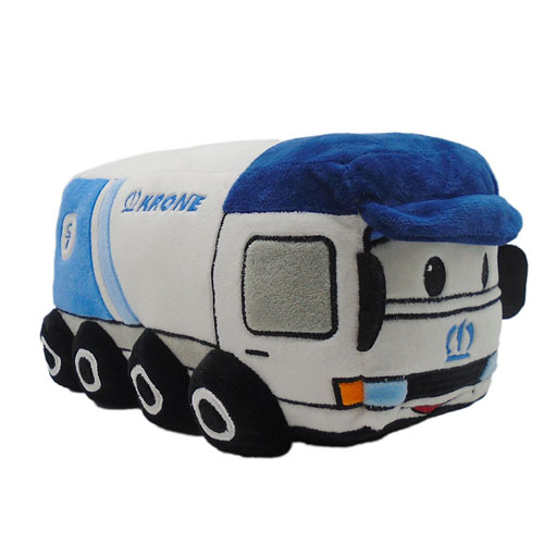 Customized the latest blue plush toy car  - 副本