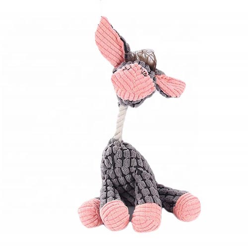 New Hot Selling Pet Tough Plush Dog Toy Squeaky Chew Toys for Dogs  - 副本