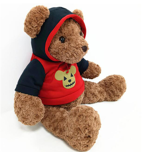 Custom plush teddy bear with t-shirts