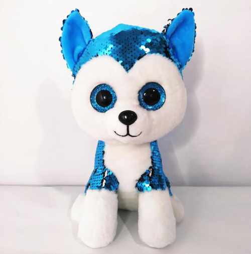 BlingBling customize plush stuffed sequin animal toy 