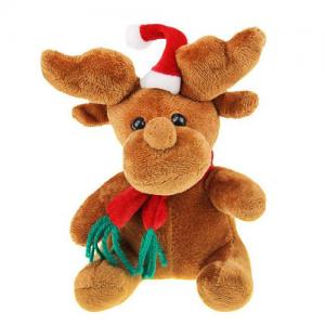 christmas reindeer plush animated toys stuffed reindeer toys
