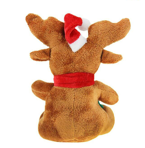 christmas reindeer plush animated toys stuffed reindeer toys