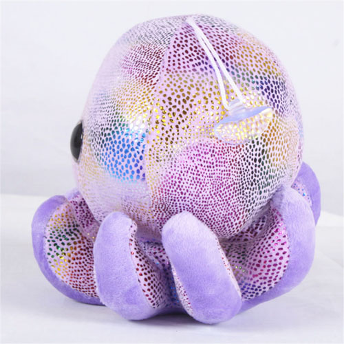 custom sequin plush toy octopus stuffed animals 