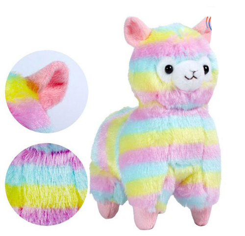 Festival Gifts Stuffed Rainbow Llama Doll