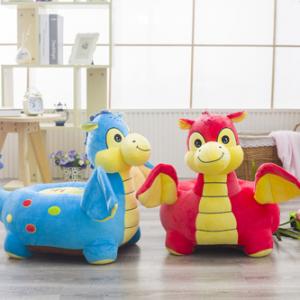 lush toy chair soft dinosaur sofa