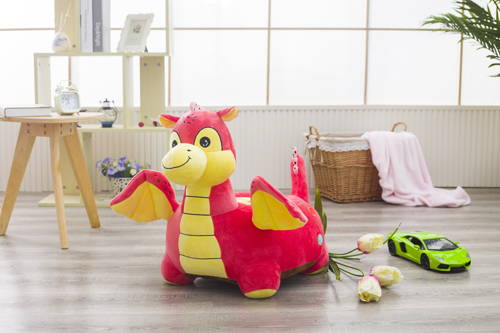 lush toy chair soft dinosaur sofa