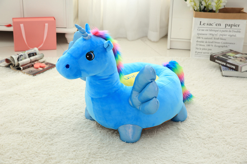 plush unicorn sofa for baby use