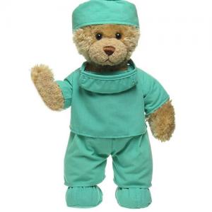 cute soft plush stuffed doctor uniform teddy bear toy animal