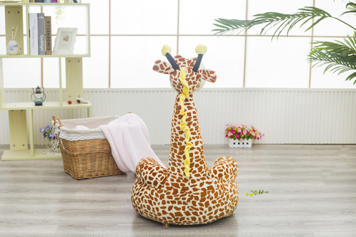 Handmade Baby kids stuffing animal giraffe sofa