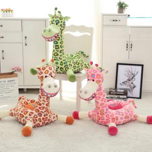 animal plush toys giraffe baby sofa 