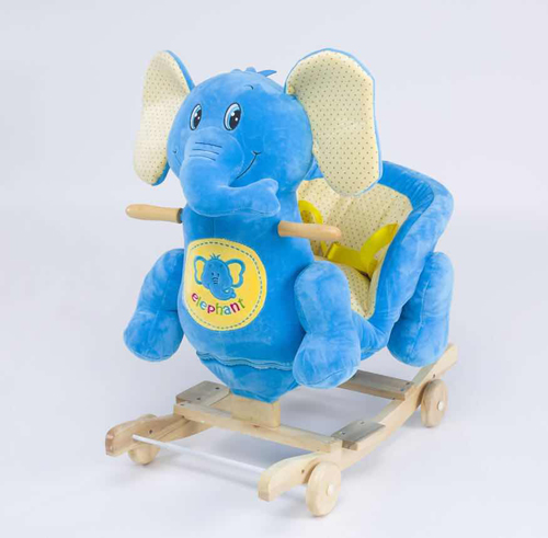 plush baby rocking chair 