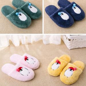 plush penguin slipper