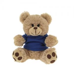 Plush Stuffed Bear Teddy Bear with Blue T-shirt