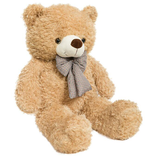 Plush big bear for girl friend's gift