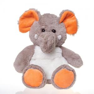 25CM Soft Stuffed Microwavable Elephant Animals Heat Plush Toy