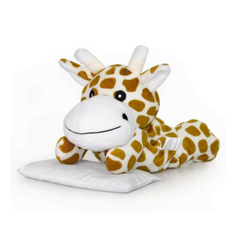 Lavender heatable giraffe animal toys