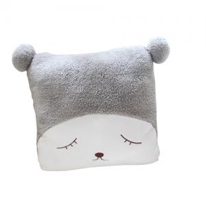 Custom plush cushion home pillow cute case