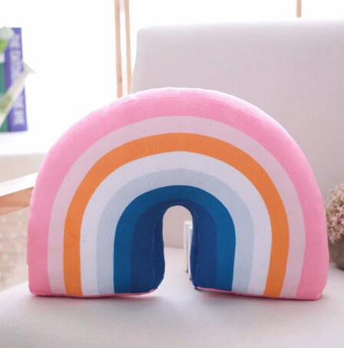 Super Soft Rainbow Pillow baby toy 