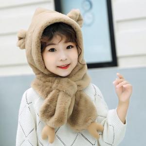  plush animal head hat winter warm bunny hat caps 