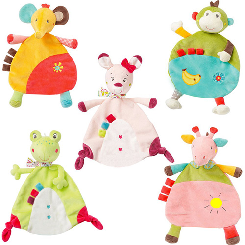 Plush animal stuffed toys baby comforter