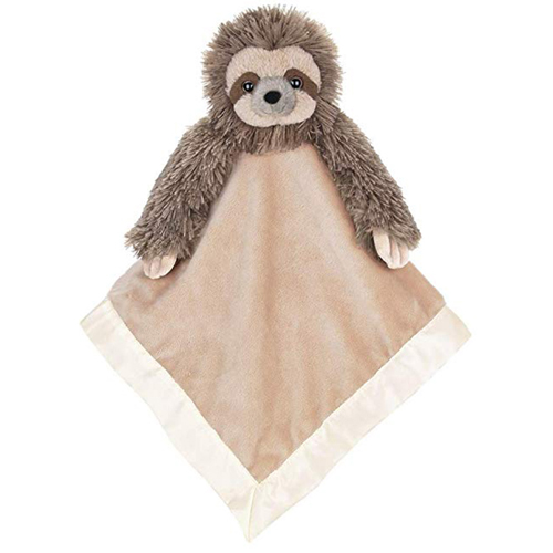 Infant sloth Towel Toys stuffed baby blanket toy 