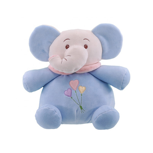 Baby Plush Rattle Toy Elephant design