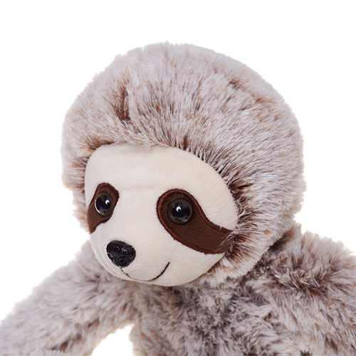 Soft Plush Stuffed-Animal Cartoon Toy Sloth