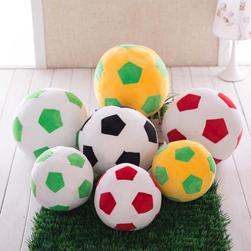 stuffed cute soccer ball plush football toy 