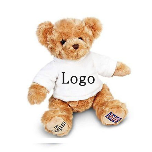 Fat Chubby T-shirt Teddy Bear With Your Logo 
