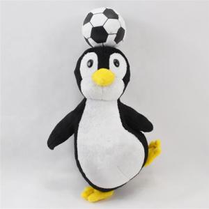 Cuddly Toys Soft Toys Stuffed Animals Penguin Doll With a Football 