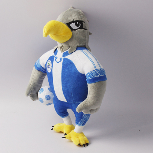 Customize Animal Football Team Mascot Eagle Plush Toys 