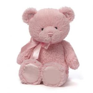 Cute plush pink bear kids plush gift