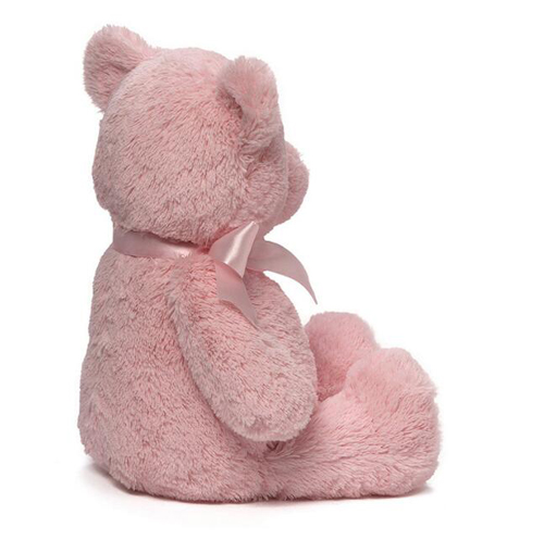 Cute plush pink bear kids plush gift