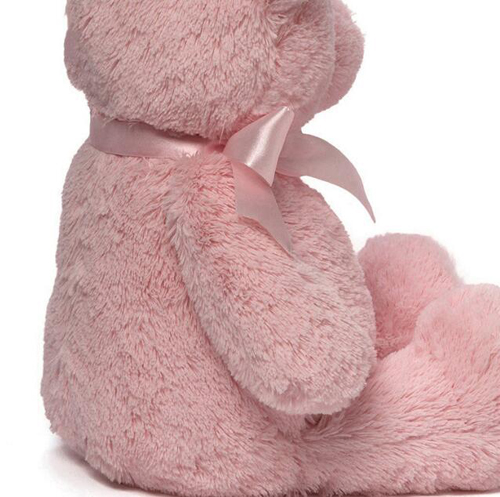 Cute plush pink bear kids plush gift
