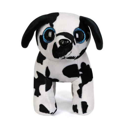 Custom big eyes lovely stuffed puppy plush toy 