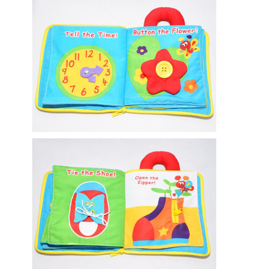 Children educational toys cloth book