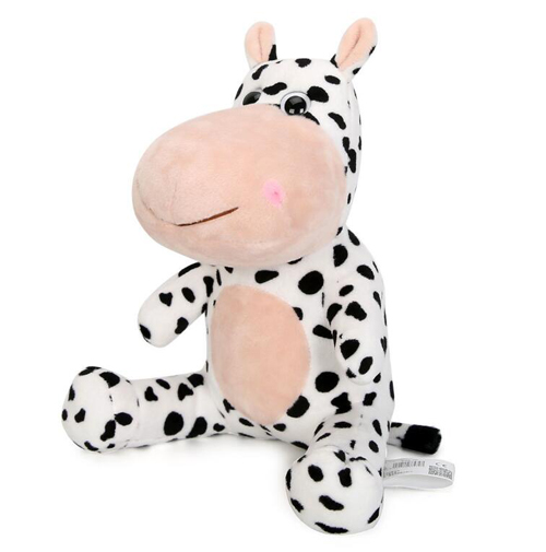 Kids gift plush cow toy