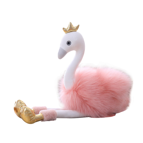 custom plush toy flamingos for Valentine gifts