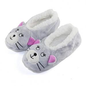 Indoor Winter Slippers Animal Shaped Plush Slipper 