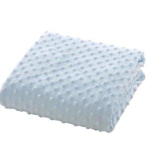 Polyester Microfiber Fleece Soft Touch Newborn Baby Blanket Custom Manufacturers China