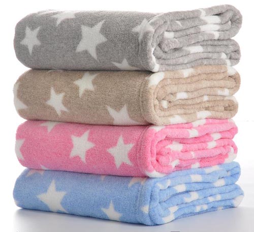 Super Soft Baby Thick Warm Winter Plush Custom Coral Blanket
