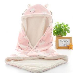 Winter Wearable Newborn Baby Flannel Fleece Stroller Sleeping Bag Wholesale