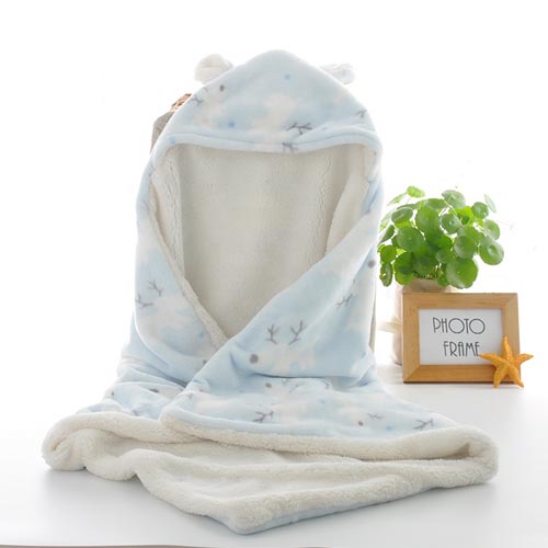 Winter Wearable Newborn Baby Flannel Fleece Stroller Sleeping Bag Wholesale