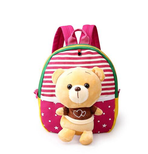 Hot Sale Popular Plush Kindergarten Cute School Bag Animal Cartoon Backpack for Kids  - 副本