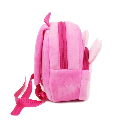 High quality princess plush schoolbag cartoon rabbit cute schoolbag bagpack kids backpack 