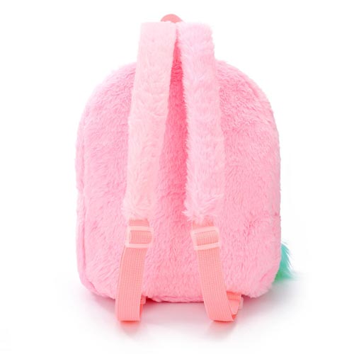 wholesale kids cute unicorn school bag cartoon plush backpack 