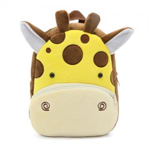 Soft Cute Kawaii Animal Dog Design Plush School Bag For Kids 